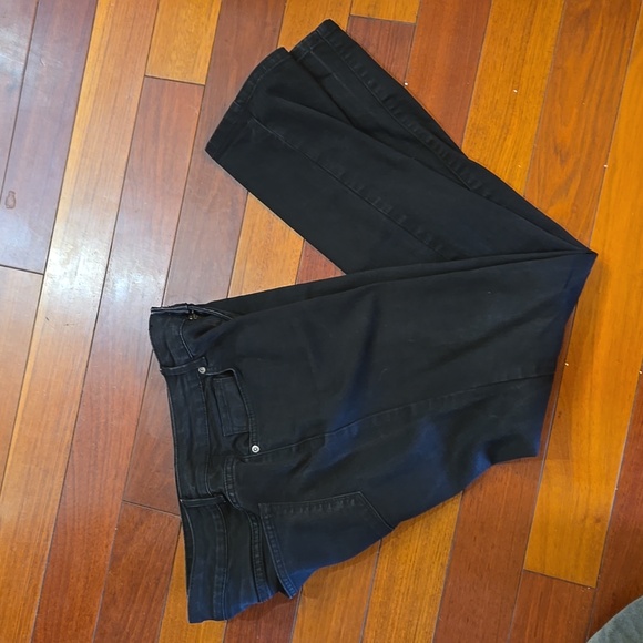 Sonoma Slim Straight Black Jeans Size 10 - Picture 3 of 8